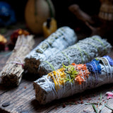 Smudging.