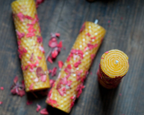 Beeswax Spell Candles.