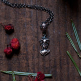 Sterling Silver Amulet/Talisman Pendant Necklaces.