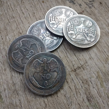 Yes/No Divination Coins